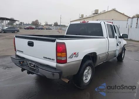 2002 Chevrolet Silverado 1500 Ls from USA, damaged, VIN 2GCEK19T521326001